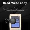 JOJOCY 50 PCS ID 125KHz RFID Writable Rewritable T5577 Key Fob Tag for RFID Writer (Black) view 3
