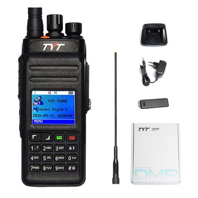TFSI MD398 Digital DMR Walkie Talkie Waterproof IP67 Two Way Radio Long Range Transceiver for Hiking, Camping, Traveling