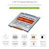 1.64inch Square E-Paper Module (G) for Raspberry Pi/Jetson Nano, Red/Yellow/Black/White Four Colors E-Ink Display, 168  168 view 4
