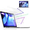 Peslv 3-Pack Anti Blue Light Screen Protector for MacBook Air 13 Inch(2018-2021,M1)&MacBook Pro 13In(2016-2022,M1,M2), 13.3" Mac Laptop Glare Filter Uv Blocker Shield Cover Eye Protection Film view 1
