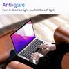 Peslv 3-Pack Anti Blue Light Screen Protector for MacBook Air 13 Inch(2018-2021,M1)&MacBook Pro 13In(2016-2022,M1,M2), 13.3" Mac Laptop Glare Filter Uv Blocker Shield Cover Eye Protection Film view 3