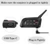 GaiRen Referee Headset, USB C Interface Communication System with Headset Earphone for Volleyball Official Football Soccer Handball (2 Pack) view 4
