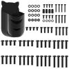 Samsung LG Vizio TV Mount Screws Kit with Remote Holder, Includes M4 M5 M6 M8 Screws, Washers, Spacers for Wall Mounting up to 80 in view 1