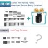 Samsung LG Vizio TV Mount Screws Kit with Remote Holder, Includes M4 M5 M6 M8 Screws, Washers, Spacers for Wall Mounting up to 80 in view 2