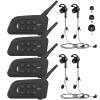 GaiRen Referee Headset, USB C Interface Communication System with Headset Earphone for Volleyball Official Football Soccer Handball (4 Pack) view 1