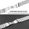 20mm Compatible with Amazfit Active 2/ Active 2 Square, GTS/GTS 2/GTS 2 Mini/GTS 2e /GTS 3 /GTS 4 Mini Bands Replacement Stainless Steel Bracelet for Sanorum G53, HaSaKei G53, RLQA 54, SYEEKOM D05, Cosjoype S16, Phyulls S16(2 Pack C) view 4