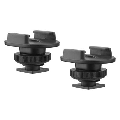 Andoer 6PCS Sports Camera Cold Shoe Mount Adapter with 1/4 Inch Screw Hole Replacement for Hero 10 9 8 7