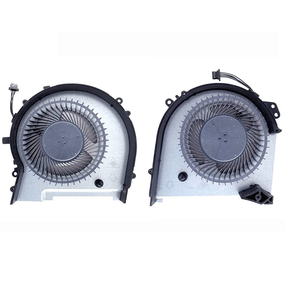 New Replacement Cooling Fans for HP OMEN 15-dh 15-DH1059NR 15-dh1012TX 15-dh0009TX 15-dh1011TX 15-dh002NR 15-dh0015NR 15-dh0161TX TPN-C143 Series Laptop ND8CC01-18L04 ND8CC01-18L05 Fan