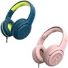 awatrue Kids Headphones Wired - Toddler Headphones with Microphone, Over-Ear Headphones, 85/94dB Volume-Limiting, 3.5mm Jack, Foldable On-Ear Design - Safe & Comfortable for Learning & Entertainment