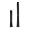 80mm Car Short Antenna Set, Black Carbon Fiber Screw Aluminum Short Antenna Mast with 4 Screws and 2 Universal Adapters Universal for Most Cars view 4