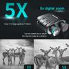Night Vision Goggles, Binoculars 1080p Infrarednight Vision Scope 5X Digital Zoom, for Hunting, Camping, Travel, Surveillance view 3