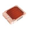 Pure Copper Radiator 120mm PC Water Cooling Cooler Heatsink G1/4 Thread 30mm Thickness view 1