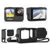 Winpull Silicone Sleeve Case for 11/10/ 9, 6PCS Tempered Glass Screen Protectors, Replacement Battery Door, Lens Caps, Lanyard Accessories Kit for Go Pro 11 10 9 view 1