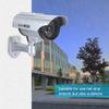 Leapiture Fake Security Camera Wall Mount Fake Camera Indoor Surveillance Prop Security Camera Model Indoor Fake Camera for Home Office(Silver) view 2