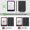 AHPYEBZ Kindle Paperwhite Case for 11th Generation 6.8" and Signature Edition 2021 Released, Premium PU Leather Cover for Kindle Paperwhite 11th 2021,(Black) view 2