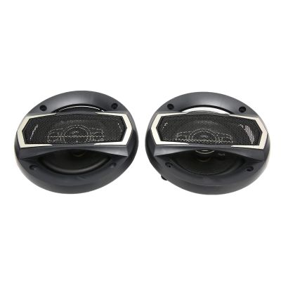 2 Pcs Car Door Speaker, 4 Inch 300W Modified Stereo Coaxial Speaker, Midrange External Magnetic Coaxial Speaker Fit for Vehicle Truck, Full Frequency Bass 4 Ohms