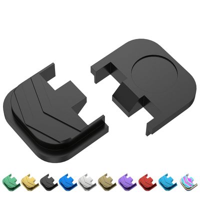 Cover Back Plate for GIock Gen1-5 17 20 21 23 24 25 26 (Black)