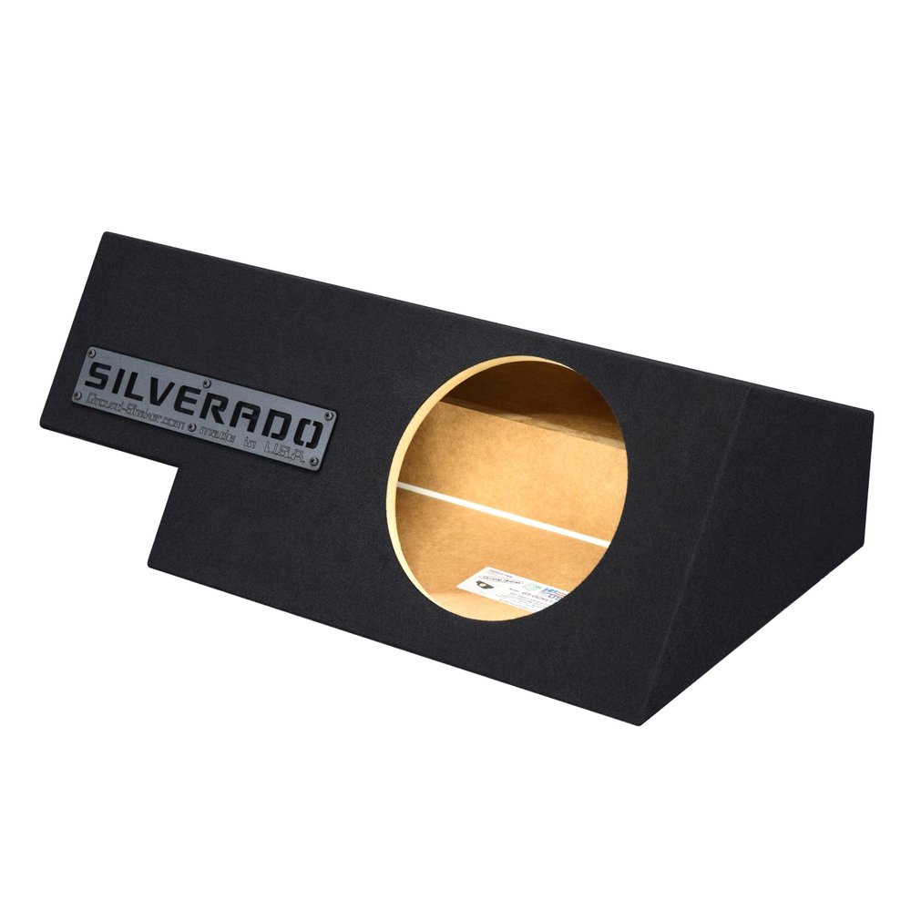 12" Single Sub Box for 89-1998 Silverado Extended Cab Subwoofer Enclosure Speaker Box