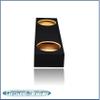 12" Dual Sealed Sub Box 2004-2023 Titan Crew Cab Subwoofer Enclosure Speaker Box view 4