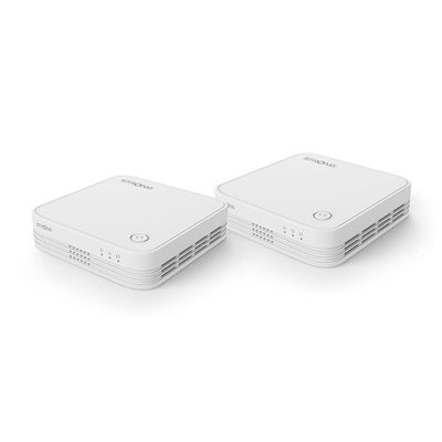 Strong Atria WiFi Mesh System, 2 Pack, Dual Band AC 1200 Mbps, Home Cover up to 200 m, Maximum Security WPA/WPA2, Gigabit Ethernet Ports, Compatible with All Boxes, 4 Year Warranty