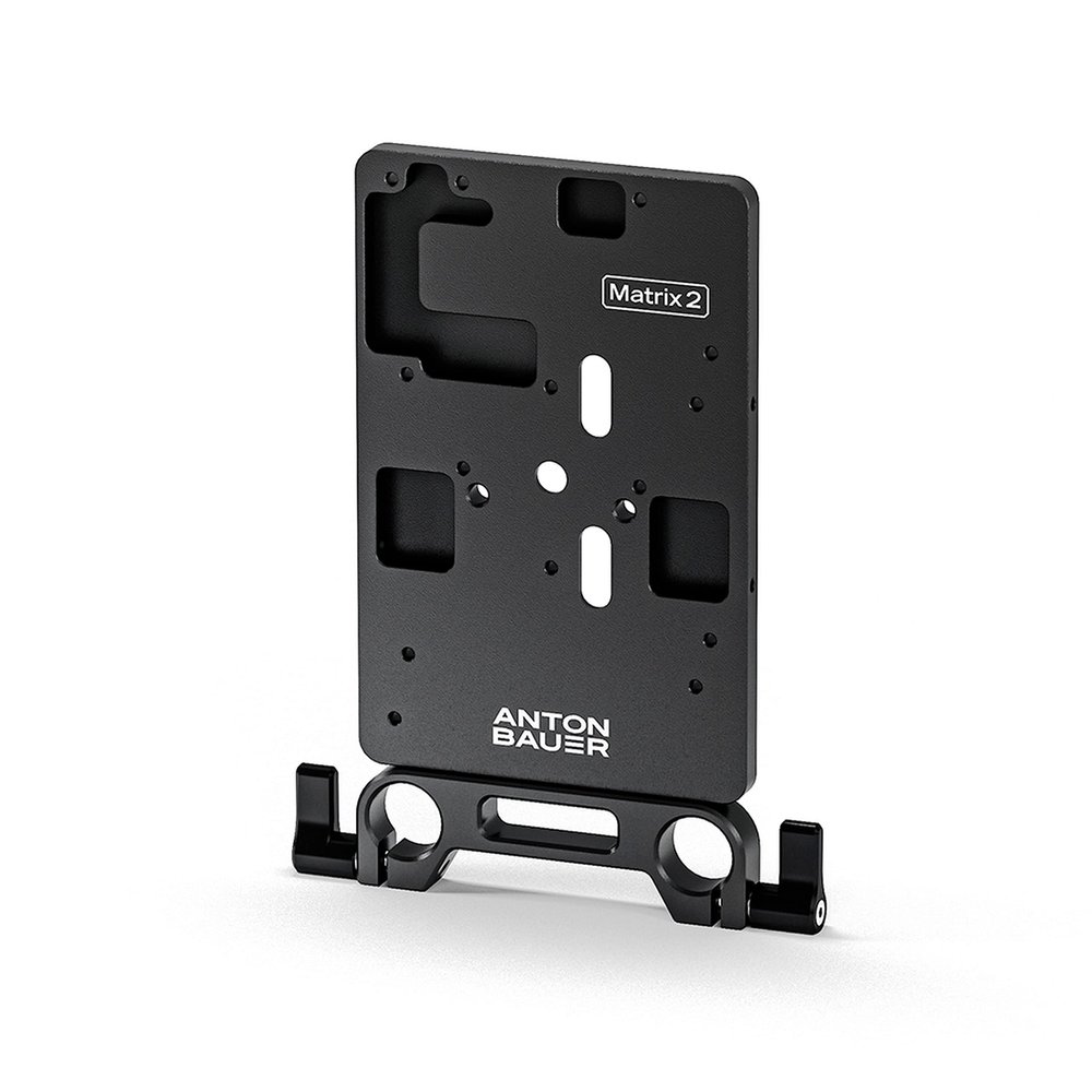 Anton Bauer Universal Plate for 15mm Rod Clamps, 8075-0328