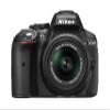 Nikon D5300 24.2 MP CMOS Digital SLR Camera with 18-55mm f/3.5-5.6G ED VR Auto Focus-S DX NIKKOR Zoom Lens (Black) (Renewed) view 1