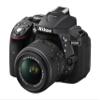 Nikon D5300 24.2 MP CMOS Digital SLR Camera with 18-55mm f/3.5-5.6G ED VR Auto Focus-S DX NIKKOR Zoom Lens (Black) (Renewed) view 2