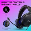 HyperX Cloud Stinger 2 Core - Gaming Headset for Playstation, Lightweight Over-Ear Headset with mic, Swivel-to-Mute Function, 40mm Drivers - Black view 3