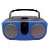 Proscan PRCD243M-BLUE 2.4-Watt-RMS Portable CD Boom Box with AM/FM Radio (Blue) view 1