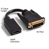 NXT Technologies Dvi to Hdmi Adapter, 6", Black view 2
