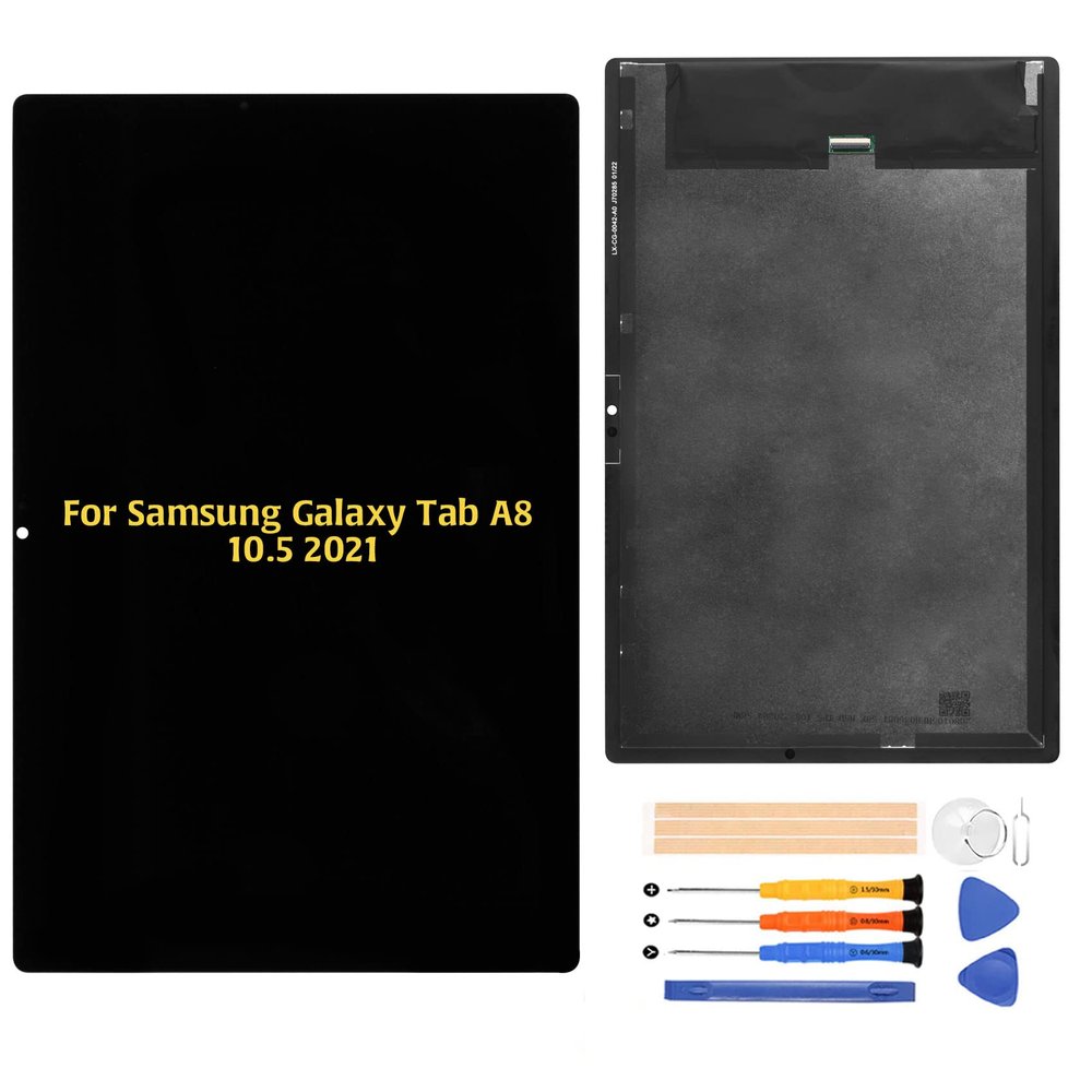 A-MIND For Samsung Galaxy Tab A8 10.5 2021 Screen Replacement Touch Screen Digitizer X200 X205 LCD Display Full Assembly Repair Kits with Tools
