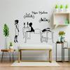 Spa Salon & Massage Wall Decal 38"x32"  Removable PVC Sticker with Relax Quote  Elegant Wall Art for Massage Shop, Bathroom, Treatment Room, Beauty or Facial Spa Decor (JWH325-Decor Therapy) view 3