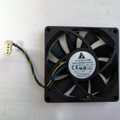 EFB0812HHB Fan for 12V 0.40A 808015mm 4-Wire Cooling Fan