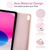 besky for iPad 11th 10th Generation Case with Keyboard - Detachable Bluetooth Keyboard Case with Pencil Holder for iPad 11-inch A16 2025 10th Gen 10.9 Inch 2022 (Pink) view 4