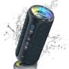 Ortizan Portable Bluetooth Speaker (2nd Gen), 40W powerful sound and deep bass, IPX7 waterproof, 30 hours of playtime, TWS for 2 speakers pairing for home, outdoor and travel - Electronics gift, Black view 1