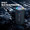 Ortizan Portable Bluetooth Speaker (2nd Gen), 40W powerful sound and deep bass, IPX7 waterproof, 30 hours of playtime, TWS for 2 speakers pairing for home, outdoor and travel - Electronics gift, Black view 2