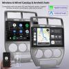 [2+64G] Android Car Stereo for Jeep Compass Patriot 2007 2008 2009 with Apple Carplay and Android Auto 10.1 inch Touchscreen Radio Bluetooth + External Microphone GPS WiFi SWC Hi-Fi Audio view 3