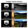 H.VIEW 4K/8.0 Megapixel PoE Outdoor Home Security Camera System Wired Outdoor Video Surveillance IP Cameras SystemUltra Wide-Angle &Audio8CH NVR 4TB HDD view 3