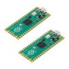 2Pcs Raspberry Pi Pico Development Board, Raspberry Pi RP2040 Dual-core ARM Cortex M0+ Processor, Running Up to 133 MHz, Support C/C++/Python, 2MB Quad SPI Flash Integrated with SPI/I2C/UART Interface view 1