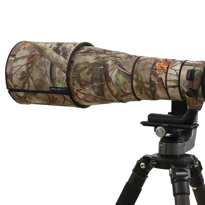 ROLANPRO Camouflage Lens Clothing Rain Cover for Canon EF 500mm F/4 L is II USM Lens Protection Sleeve Case-#20 Jungle Camo Waterproof