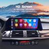 MOOKAKA Car Stereo Fit for BMW 5 Series E60 2010 2011 CIC System Upgrade Head Unit Replacement 12.3 Inch Screen Apple Carplay Android Auto GPS Navigation 4G WiFi DSP FM/AM Radio(8+256G) view 4