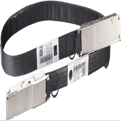 10Gtek 56G QSFP+ DAC Cable - 56GBASE- Passive Direct Attach Copper Twin Axial Flat Cable with 3M Twin Axial Cable Technology for Mellanox, 0.75-Meter(2.46ft)