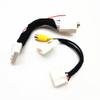 Strpump 28Pin Front Camera 24Pin Rear Back UP Reverse Camera DVR Adapter Cable for Toyota Land Cruiser Prado Highlander Avalon Prius 2016~18 Video Input Converter view 1
