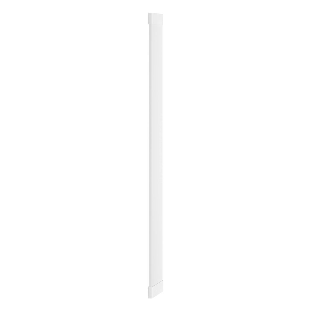Vogels TVA 7000 Cable Raceway up to 6 Cables, Minimum Distance to The Wall only 1.4 cm, Length of 100 cm, Aluminium, Suitable for Cable Types Such as HDMI, USB, AUX or Power Cables, White