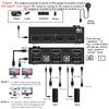 DP HDMI KVM Switch 2 Computer 2 Monitors, Dual Monitors Displayport USB KVM Switcher Supports 4K@60Hz for 2 Computers Share Keyboard, Mouse and Monitor view 3