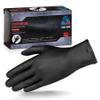 Glove Station Nitrile Disposable Gloves - Powder-Free, Latex-Free, Textured Grip, Food Grade Rated Household Gloves - Ideal for Cleaning, Cooking Use -Black - 6MIL - SM (100 Count) view 1
