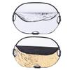 Andoer 90 * 60cm Portable Handheld Oval Collapsible 5in1 Multi Reflector with Gold/Sliver/White/Black/Translucent Colors for Photo Studio Photography view 3