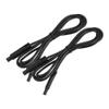 X AUTOHAUX 2 Pcs 4 Pin 3.28ft 100cm Backup Camera Extension Cable Dash Camera Cord Wires Car Rear View Camera view 1