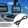 X AUTOHAUX 2 Pcs 4 Pin 3.28ft 100cm Backup Camera Extension Cable Dash Camera Cord Wires Car Rear View Camera view 3