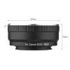 Andoer EOS-NEX Camera Lens Adapter Ring with Infinity Focus Replacement for EOS Lens to Alpha NEX E Mount Cameras NEX-3 NEX-5 NEX-5N A6000 A6500 NEX-C3 NEX-F3 view 3
